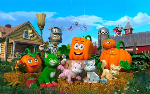 Spookley, квадратната тиква се завърна за нестрашно Хелоуин забавление