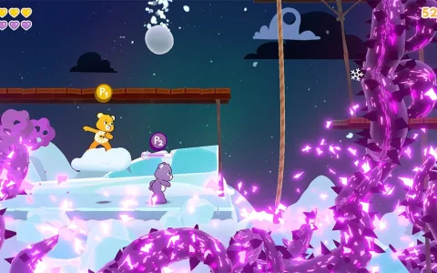 Добави цвят и грижа в видеоигрите с Care Bears: Спасителна мисия