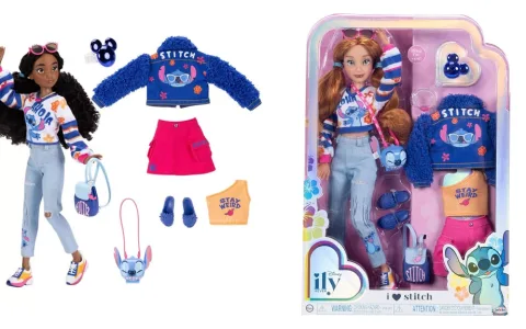 JAKKS Pacific Disney ily 4EVER модни кукли — Stitch, Jack и Sally
