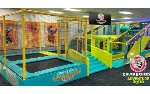 Децата ще бъдат възхитени от новите приключенски зони на Chuck E. Cheese