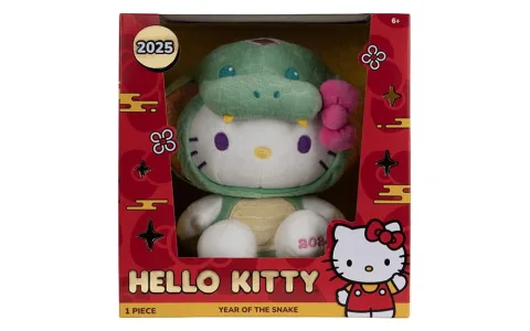 Празнувай годината на Змията с лимитирана серия плюшена играчка Hello Kitty!