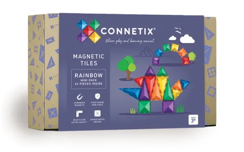 Connetix 24 части мини пакет дъга