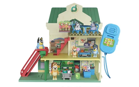 Ура, нови Bluey играчки пристигат