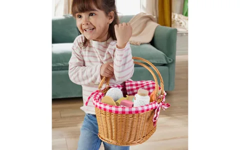 Mattel Fisher-Price дървена кошница за пикник комплект