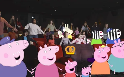 Най-новият член на семейството на Peppa Pig се празнува по целия свят в кината!