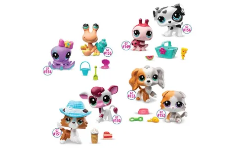 Basic Fun! Littlest Pet Shop Изненадващи Животински Двойки 3-та серия