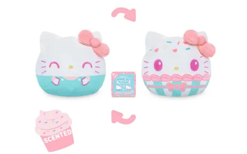 Плюшени фигурки с аромат на Sanrio от TeeTurtle са създадени с любов.