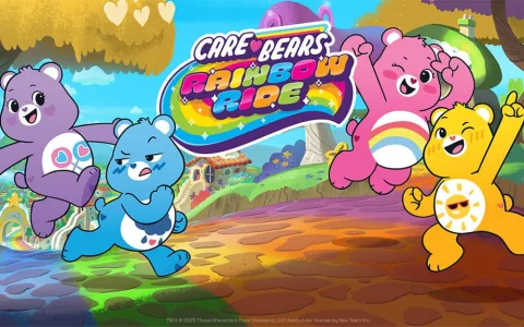 Разпространи любовта и се забавлявай с играта на Care Bears Rainbow Adventure в Nex Playground!