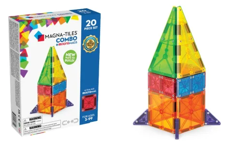 MAGNA-TILES® Комбиниран комплект от 20 части