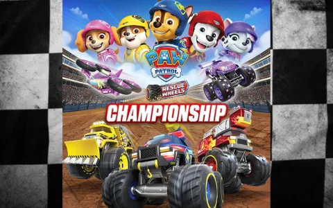 PAW Patrol кученцата този път се състезават с Monster Trucks в PAW Patrol Rescue Wheels: Шампионат
