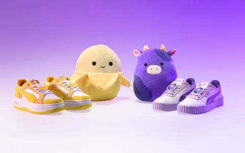 Направи смела стъпка в втората колекция обувки Squishmallows на PUMA!