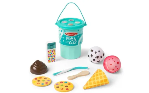 Игрална демонстрация: Melissa & Doug Play To Go Cookies & Cake и Ice Cream комплекти за игра