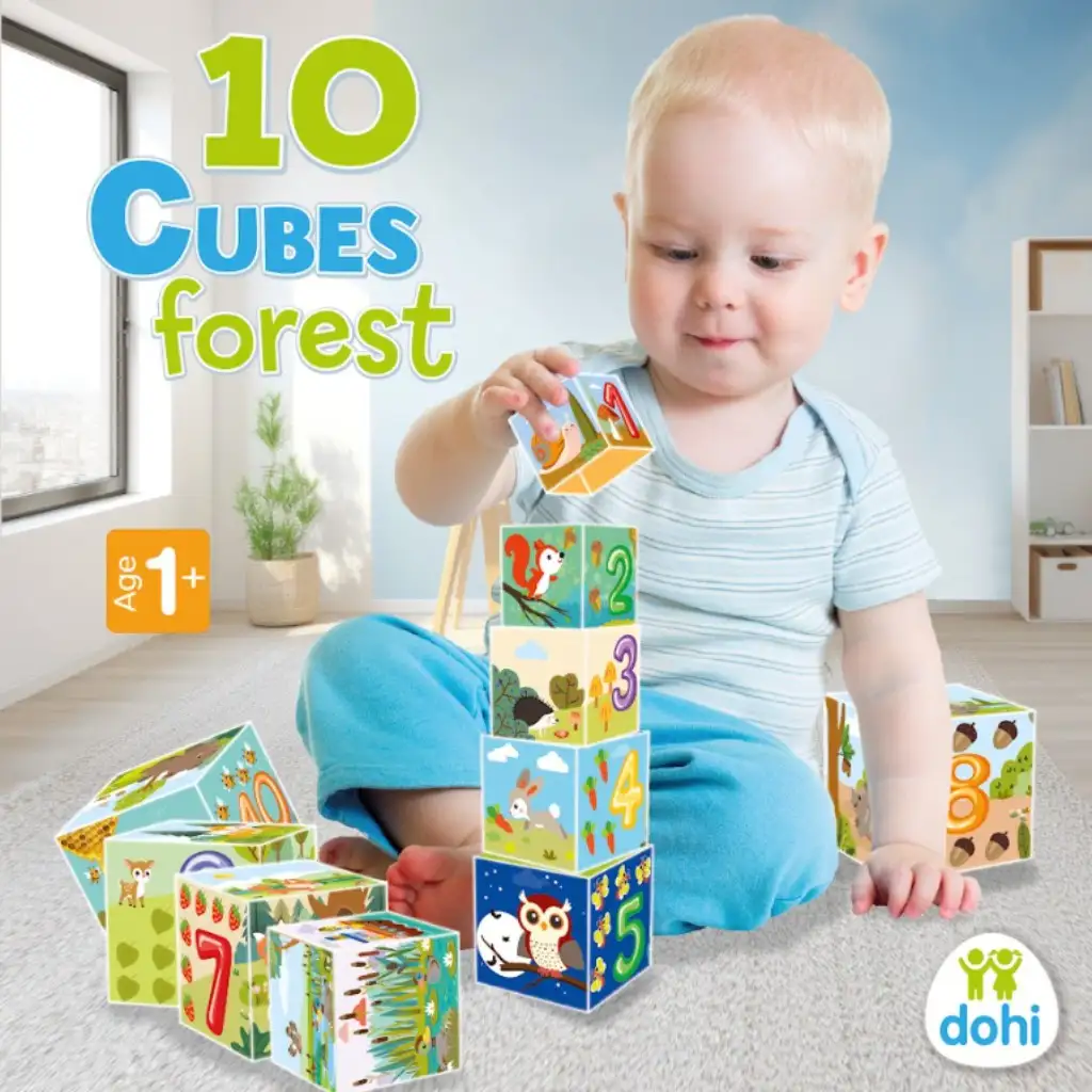 10 Cube Кутии за игра - Лес изображение 2