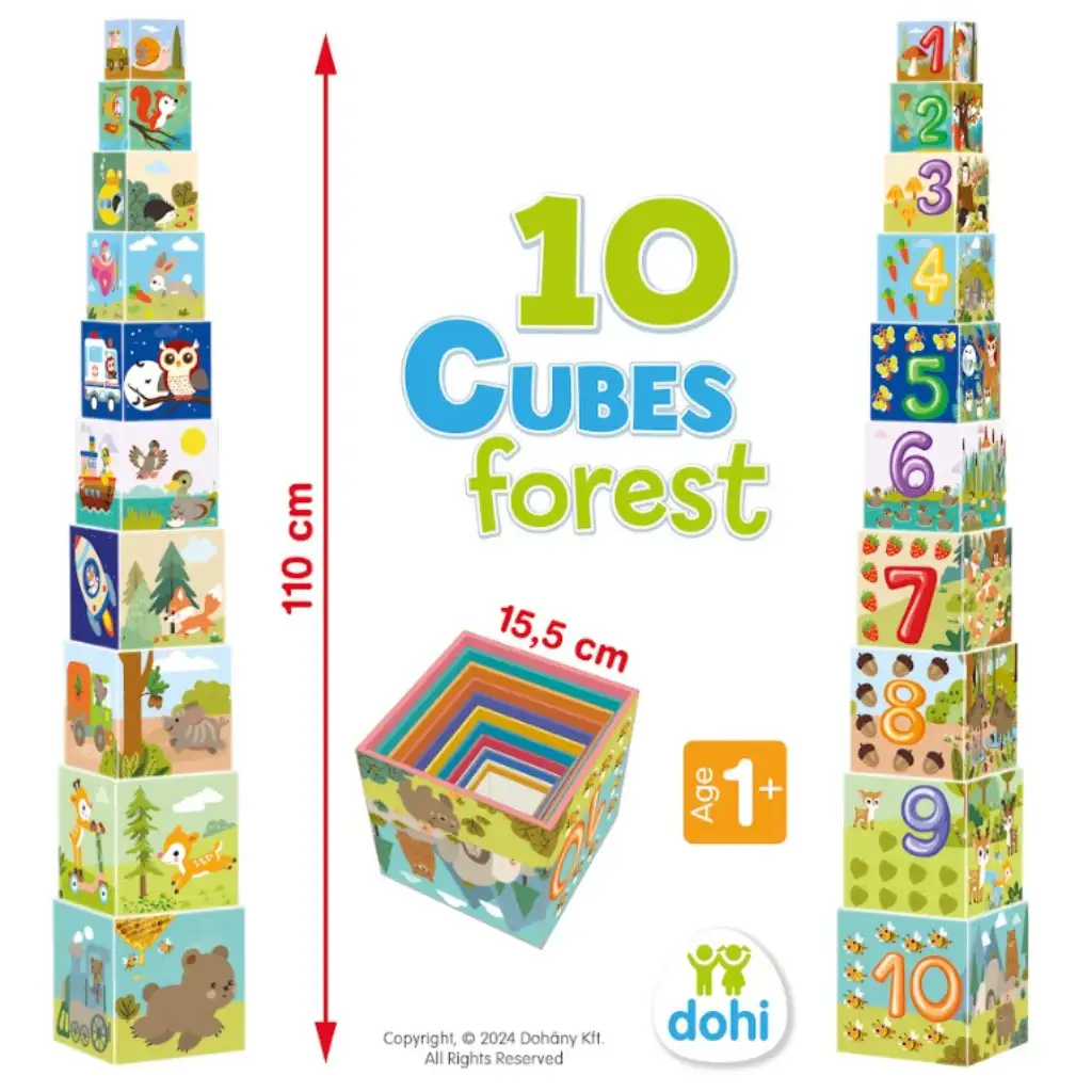 10 Cube Кутии за игра - Лес изображение 3