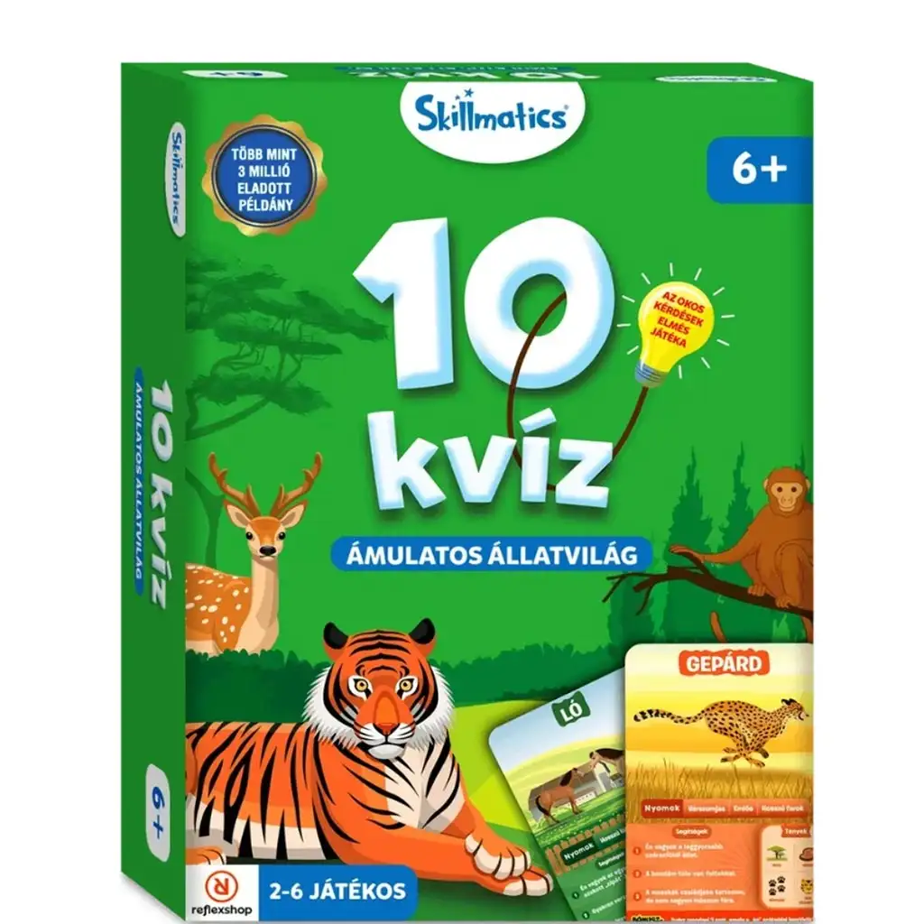 10 викторина - Удивителен свят на животните настолна игра изображение 1