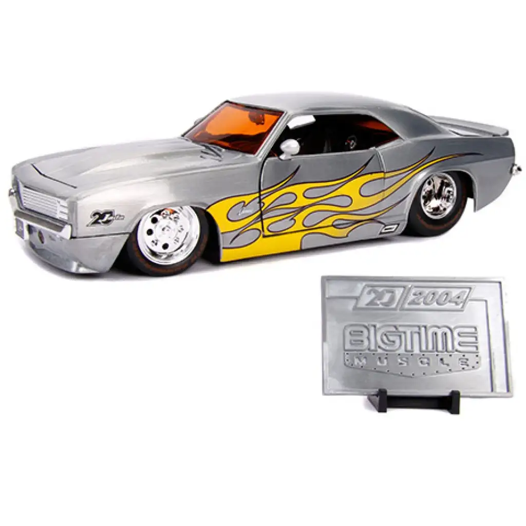 1969 Chevy Camaro метален автомобилен модел 1/24 - Simba Toys изображение 2