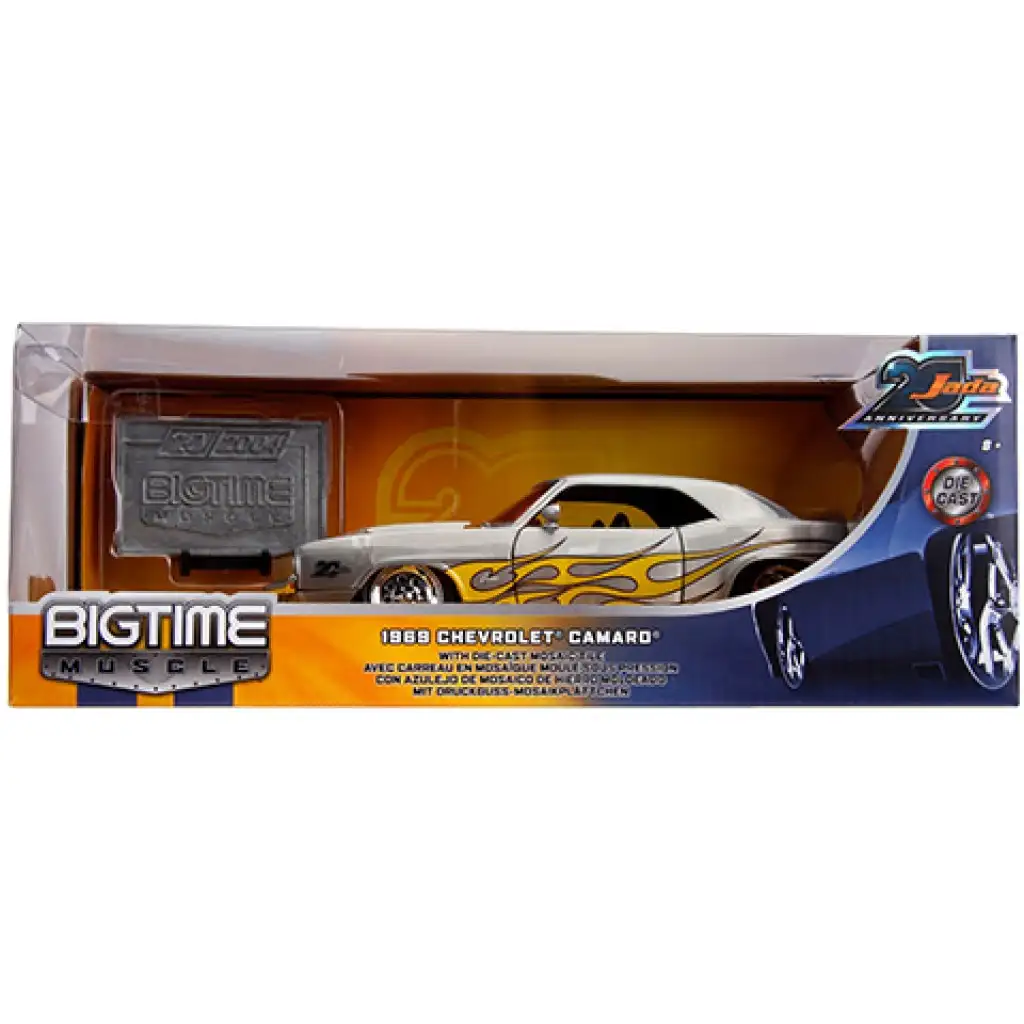 1969 Chevy Camaro метален автомобилен модел 1/24 - Simba Toys изображение 1
