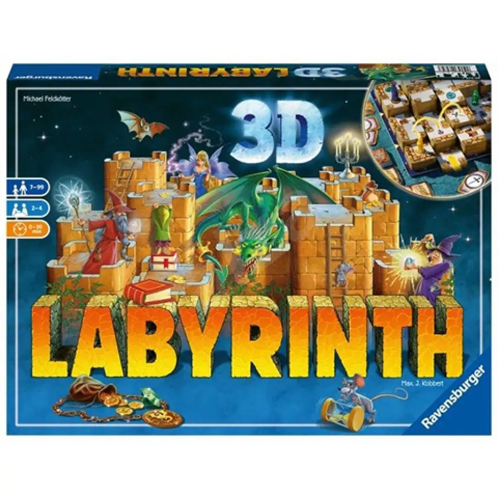3D Лабиринт настолна игра - Ravensburger изображение 1