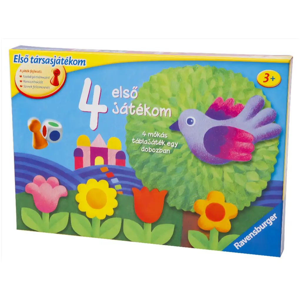 4 първите ми игри настолна игра колекция - Ravensburger изображение 1