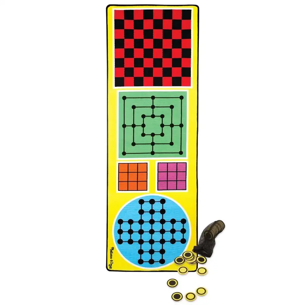 4 в 1 игрално килимче 190x65 см - Melissa & Doug изображение 3