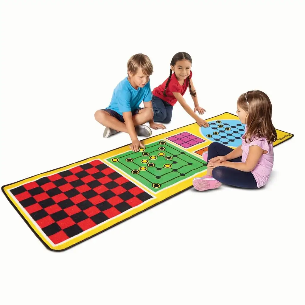 4 в 1 игрално килимче 190x65 см - Melissa & Doug изображение 4