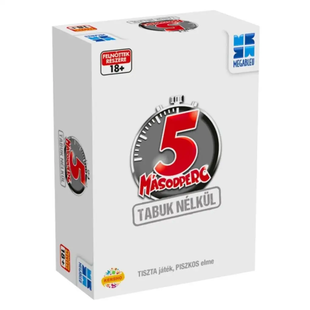 5 секунди 3 отговора! без табута настолна игра за възрастни - Megableu изображение 1
