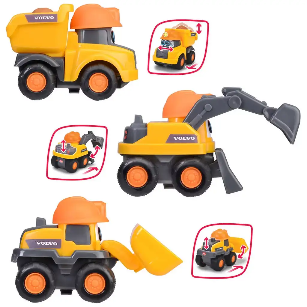 ABC Builder Team: Строителна машина в различни варианти - Simba Toys изображение 2