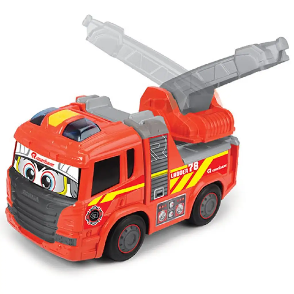ABC Fredy Fire пожарна кола с светлина и звук 25см - Simba Toys изображение 4