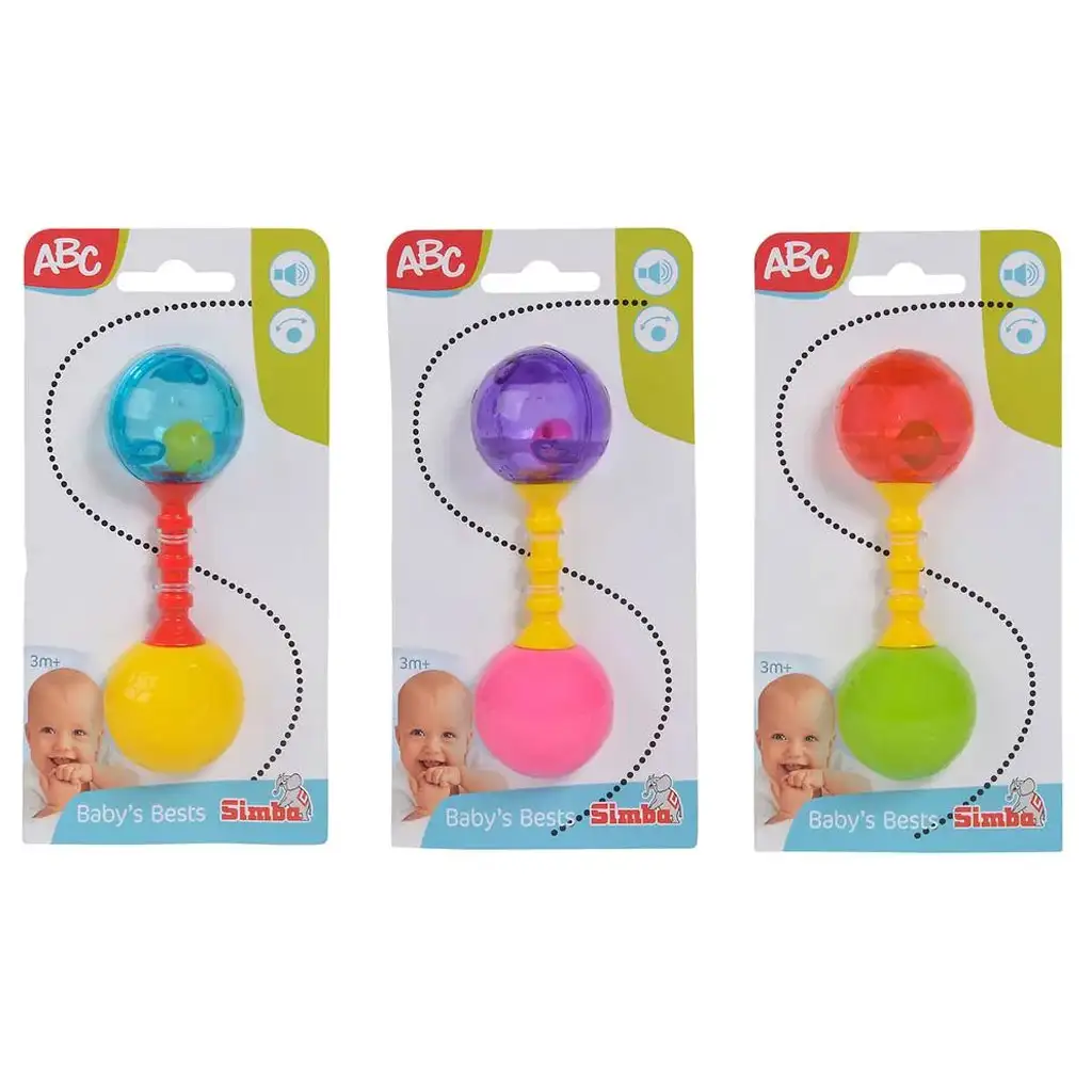 ABC първата ми дрънкалка бебешка играчка в различни варианти - Simba Toys изображение 1