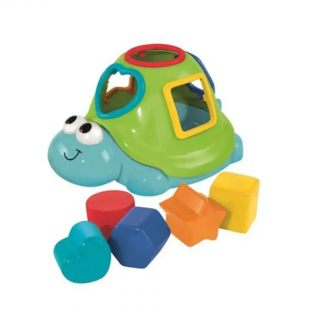 ABC плуваща костенурка с форми и кубчета - Simba Toys изображение 2