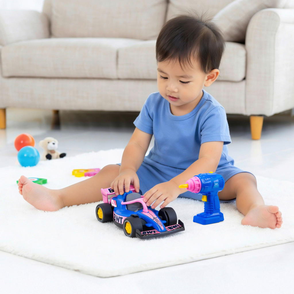 ABC сглобяемо BWT Alpine Formula 1 състезателно автомобилче - Dicke Toys изображение 3
