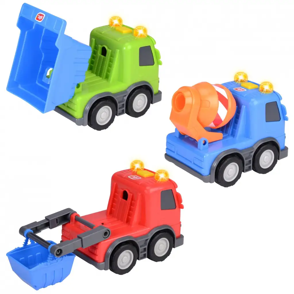 ABC Volvo Trucky градски строителни машини в различни варианти 13 см - Simba Toys изображение 3