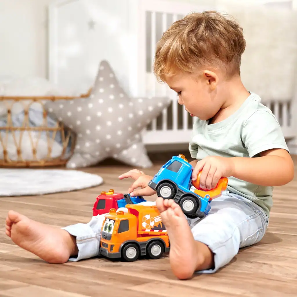 ABC Volvo Trucky градски строителни машини в различни варианти 13 см - Simba Toys изображение 6
