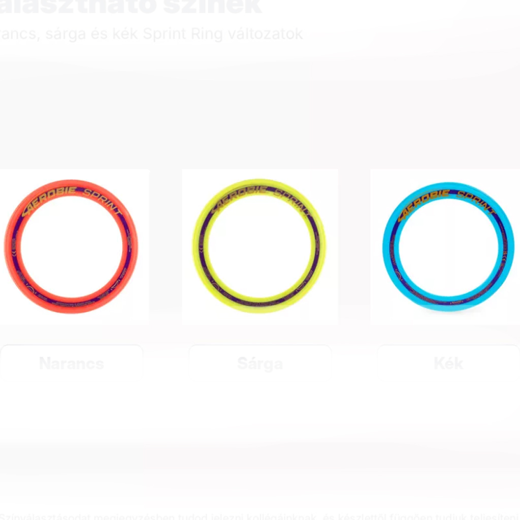 Aerobie: Sprint Ring фризби 25 см в различни варианти 1бр изображение 4