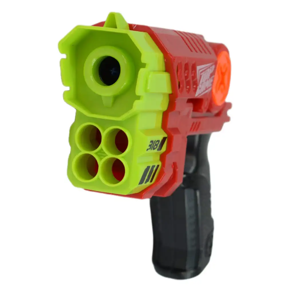 Air Blaster: EVA пяна стрелящо оръжие с мишена и патрони 19x14cm изображение 5