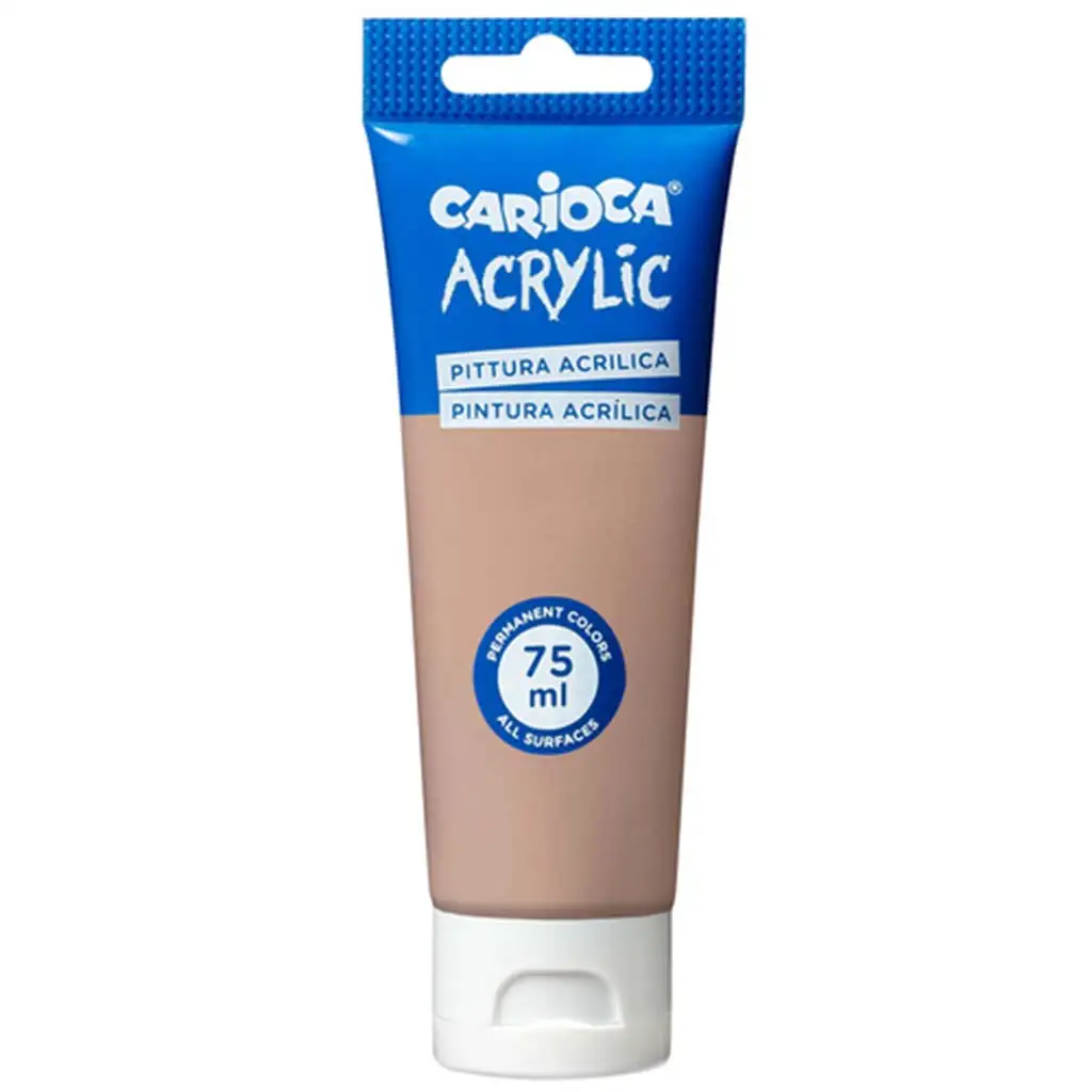 Акрилна боя 75ml в бронзов цвят - Carioca изображение 1
