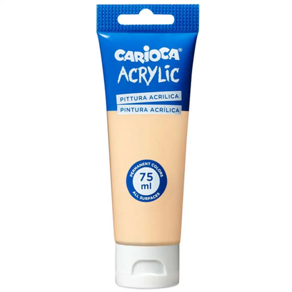 Акрилна боя 75ml в цвят сьомга розово - Carioca изображение 1