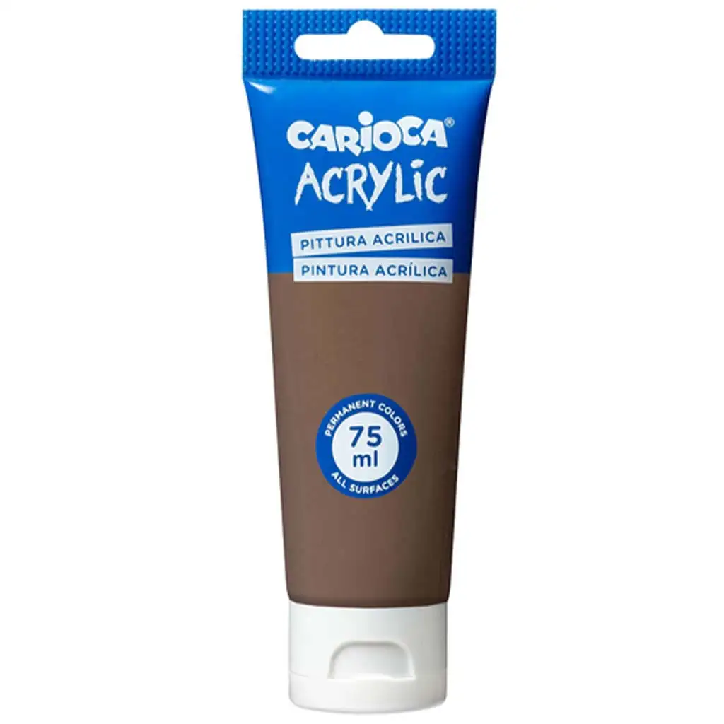 Акрилна боя 75ml в меден цвят - Carioca изображение 1