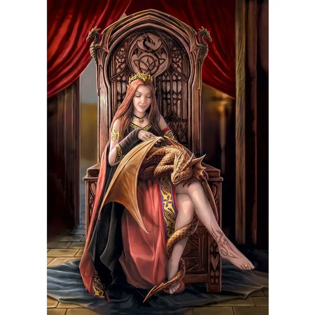 Anne Stokes Приятели завинаги 1000 части пъзел - Clementoni изображение 2