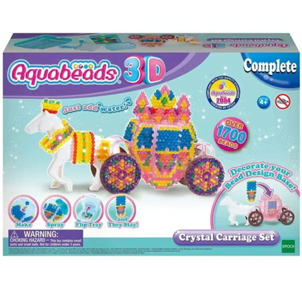 Aqua Beads 3D блестяща каляска креативен комплект изображение 1