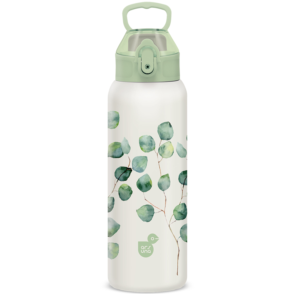 Ars Una: 3D Botanic Leaf двуслоен метален термос 700ml изображение 1