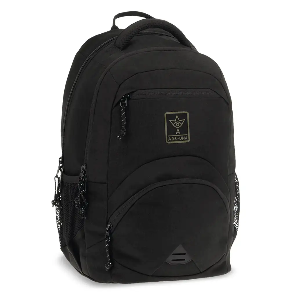 Ars Una: Черна ергономична раница Cordura, раница 33x45x24cm изображение 1