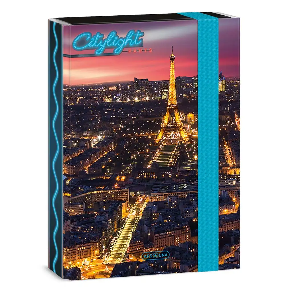 Ars Una: City Light Paris A/5 тетрадка кутия изображение 1