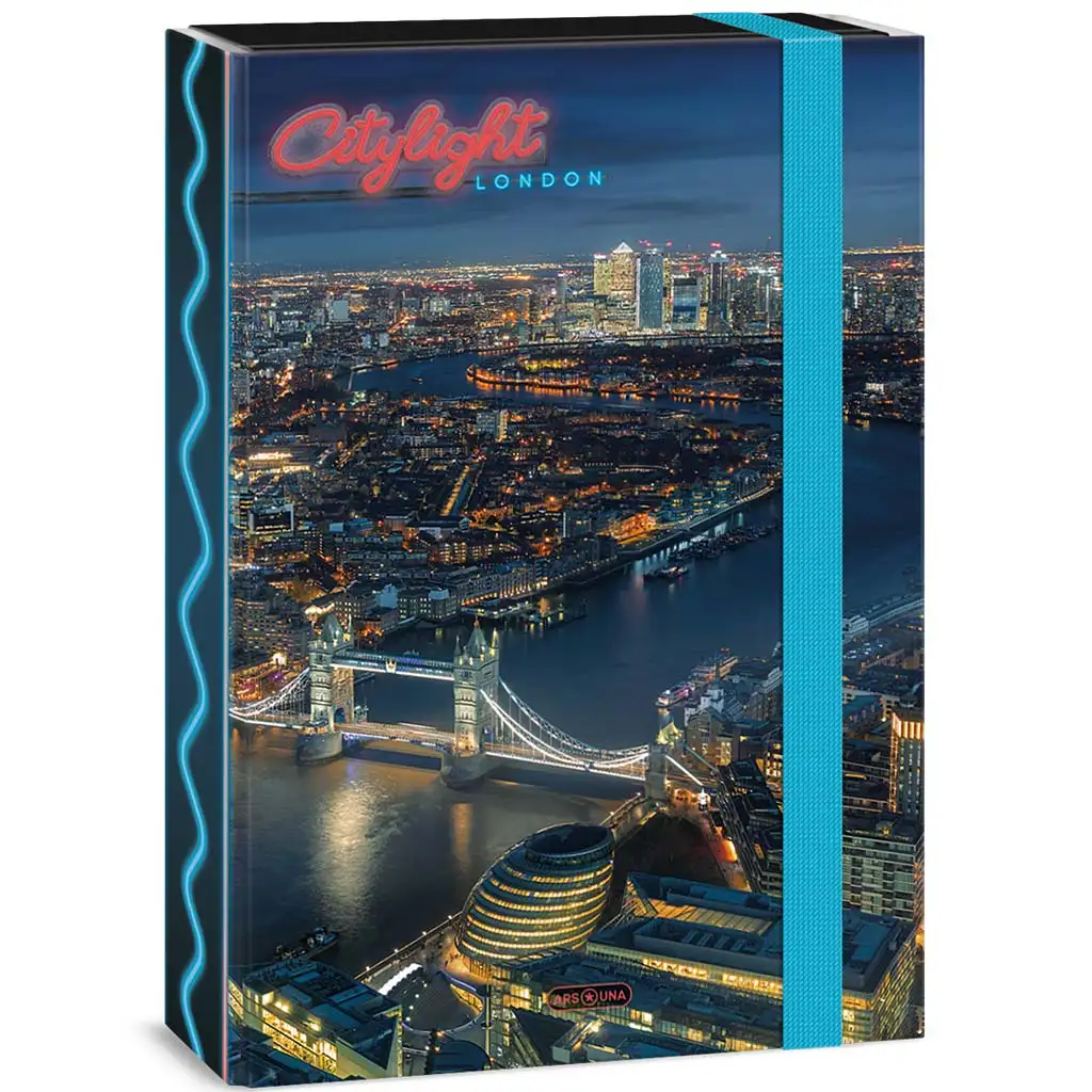 Ars Una: Citylight London A/4 тетрадка кутия изображение 1