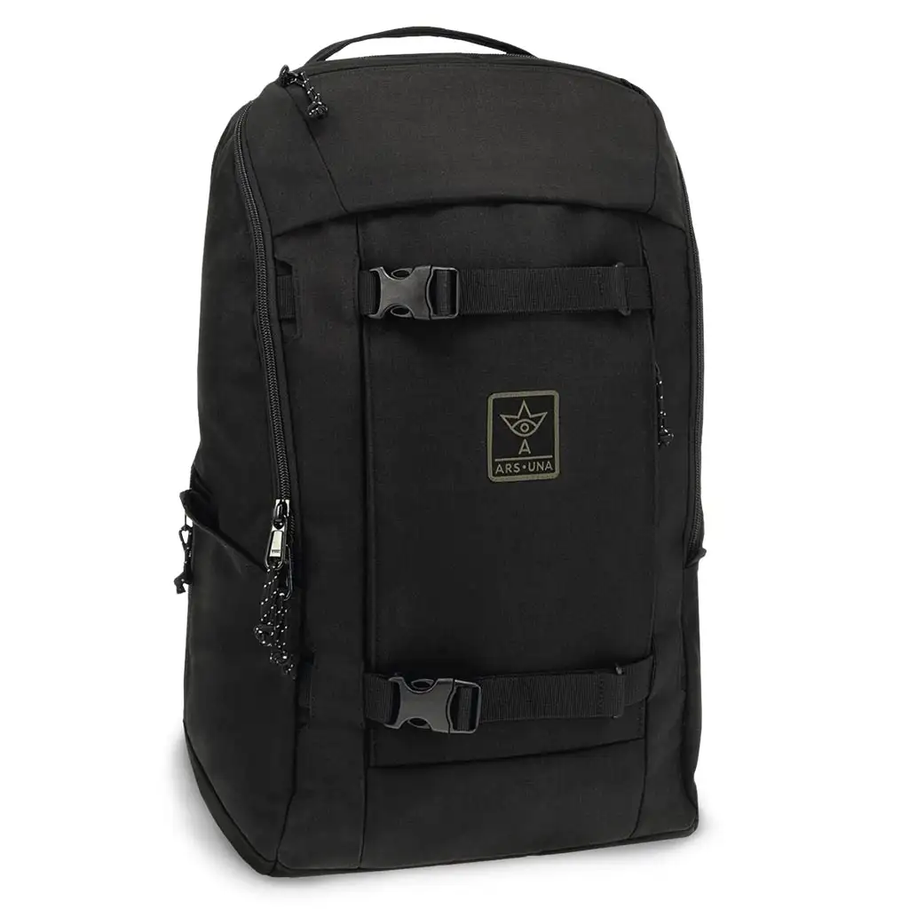 Ars Una: Cordura Black AU-15 училищна раница, раница 28x48x19cm изображение 1