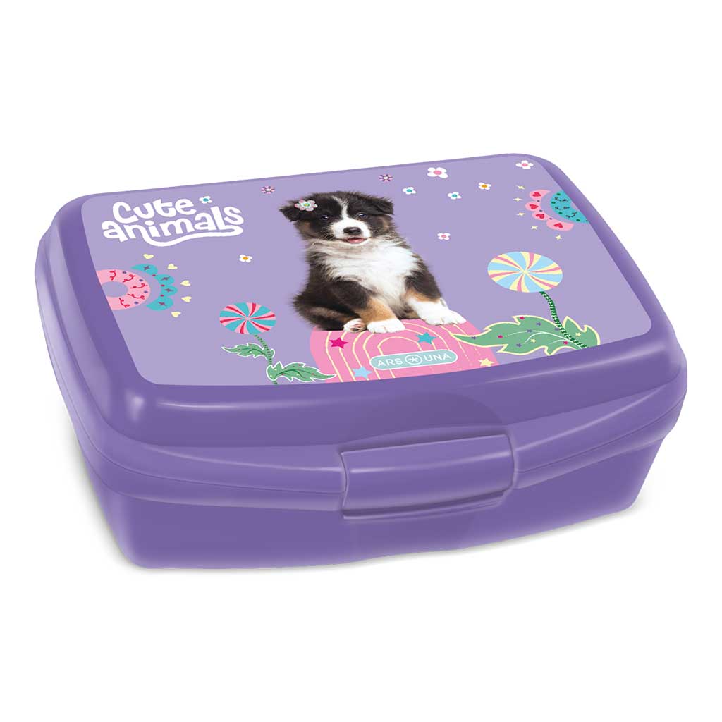 Ars Una: Cute Animals Aussie кутия за обяд 16,5x6x13,5cm изображение 1