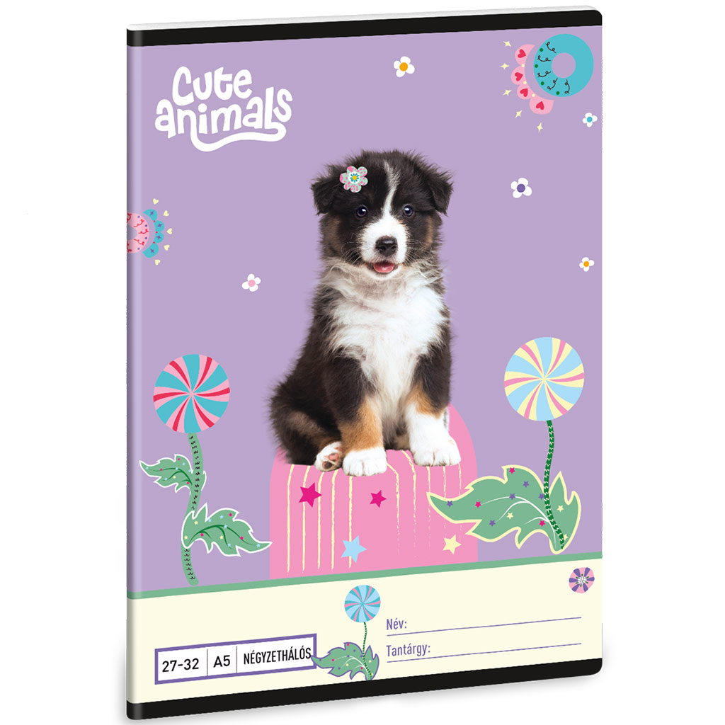 Ars Una: Cute Animals - Австралийски кариран тетрадка A/5 27-32 изображение 1