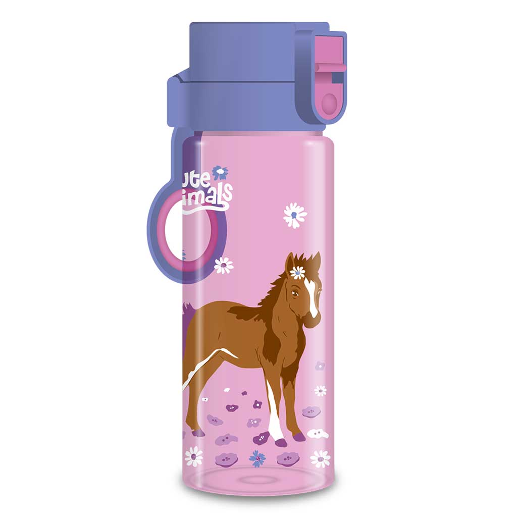 Ars Una: Cute Animals Кон Pferde лого с BPA свободен бутилка 475ml изображение 1