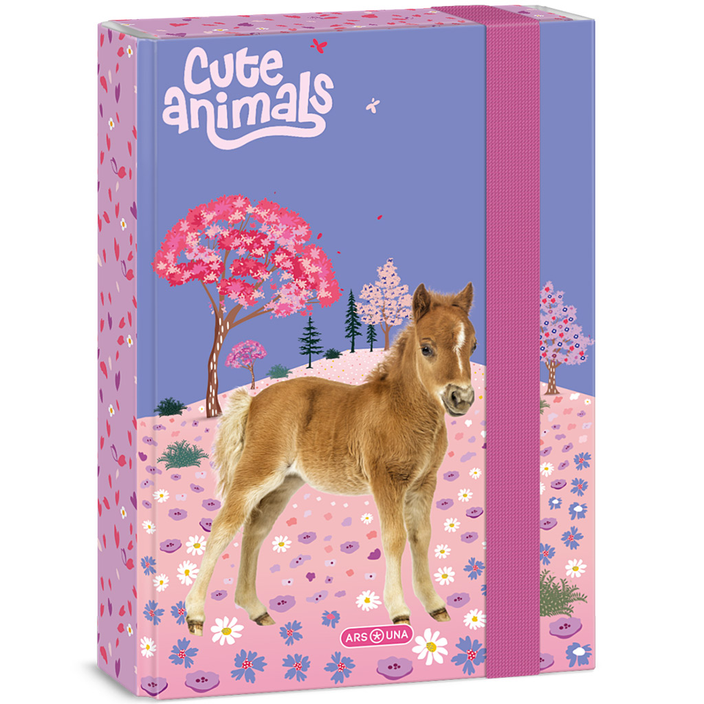 Ars Una: Cute animals - Конска тетрадка A/5 изображение 1