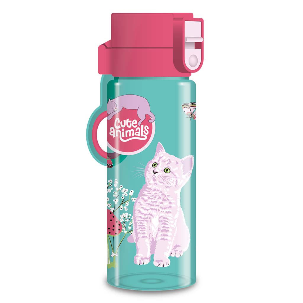 Ars Una: Cute Animals Котенце BPA безплатна бутилка 475ml изображение 1
